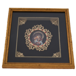 Sv Bogorodica, Religious artwork framed