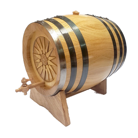 Wooden Barrel 5l Sun of Kutlesh